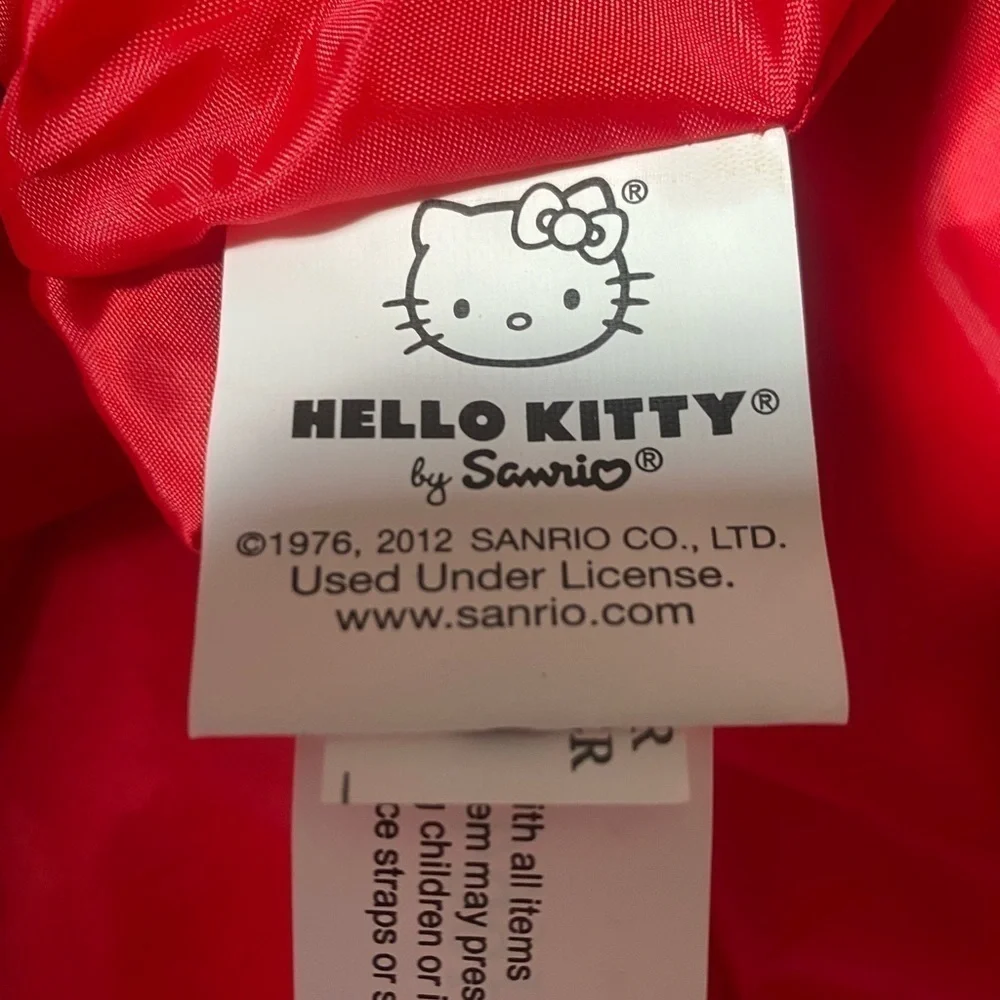 NWT Hello Kitty Polyester Sequin Tote by Sanrio 2012